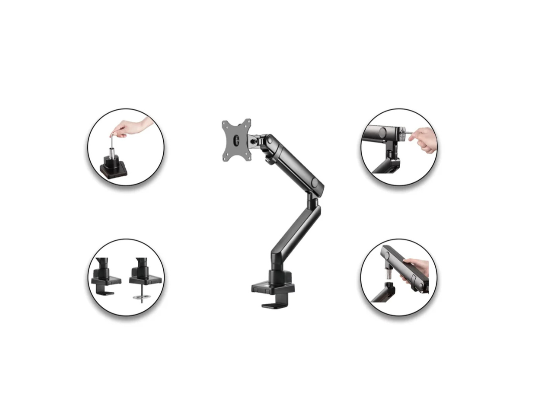 Buy Skill Tech SH20-C012 Single Monitor Arm in Qatar Buy Skill Tech SH20-C012 Single Monitor Arm in Qatar